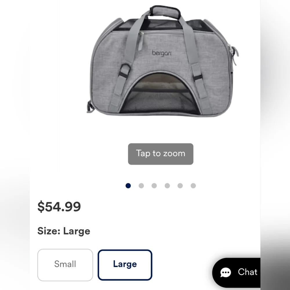 Bergan Gray Pet Carrier